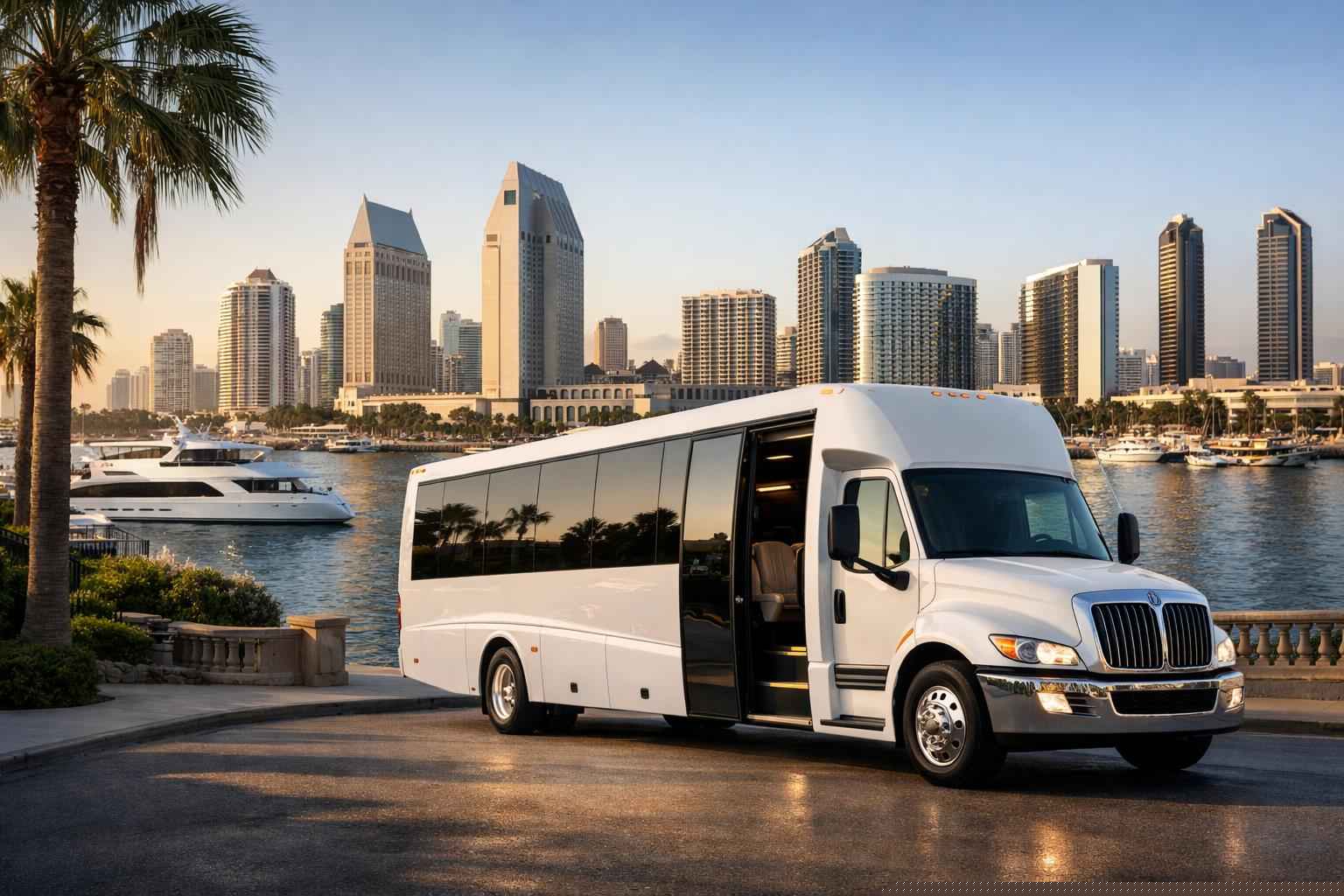 Shuttle Bus Rental Near Me San Diego Ca