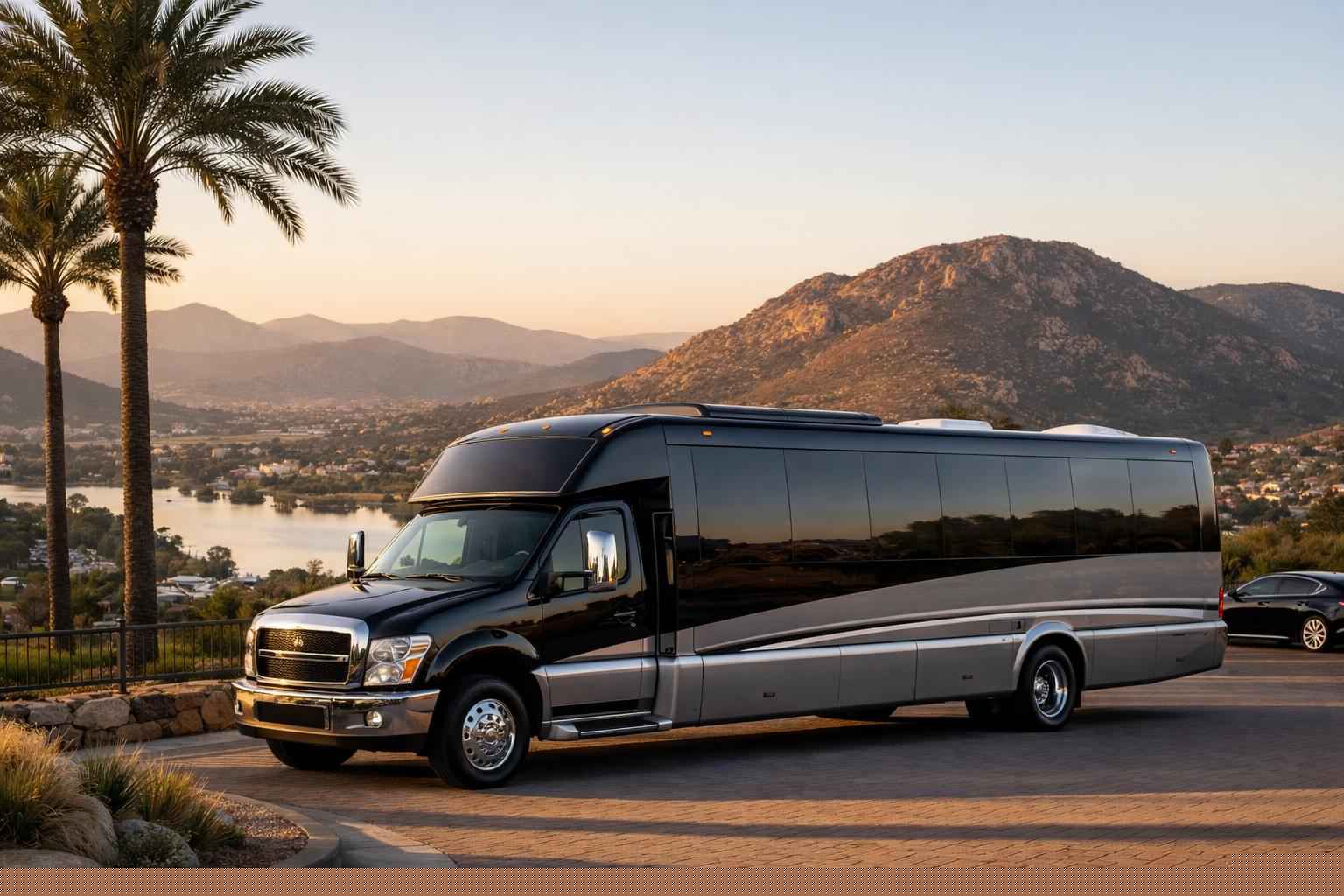 Shuttle Bus Rental Near Me Santee Ca