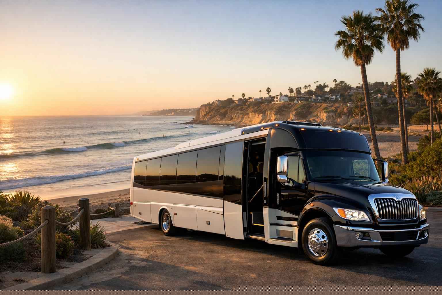 Shuttle Bus Rental Near Me Solana Beach Ca