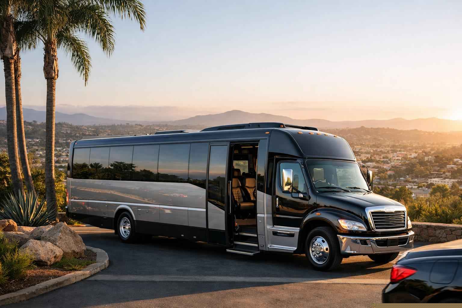 Shuttle Bus Rental Near Me Vista Ca