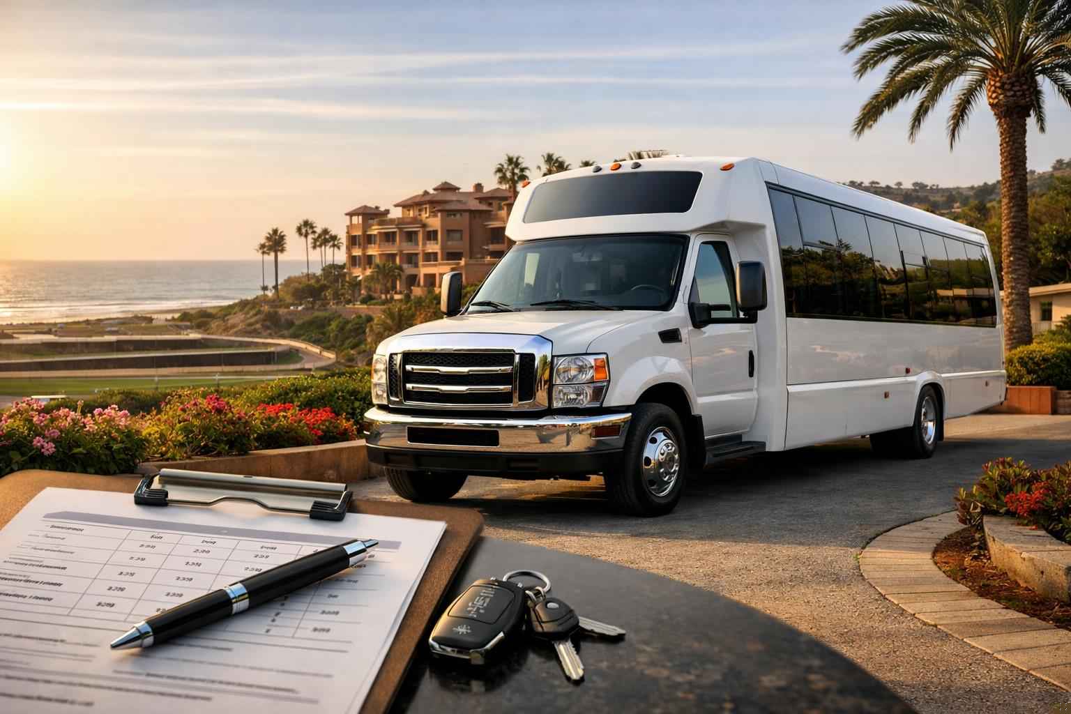Shuttle Bus Rental Prices In Del Mar Ca