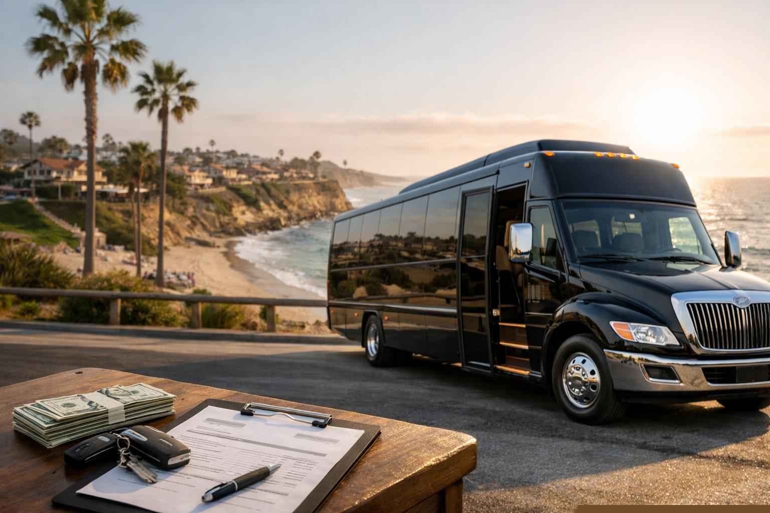 Shuttle Bus Rental Prices In Solana Beach Ca