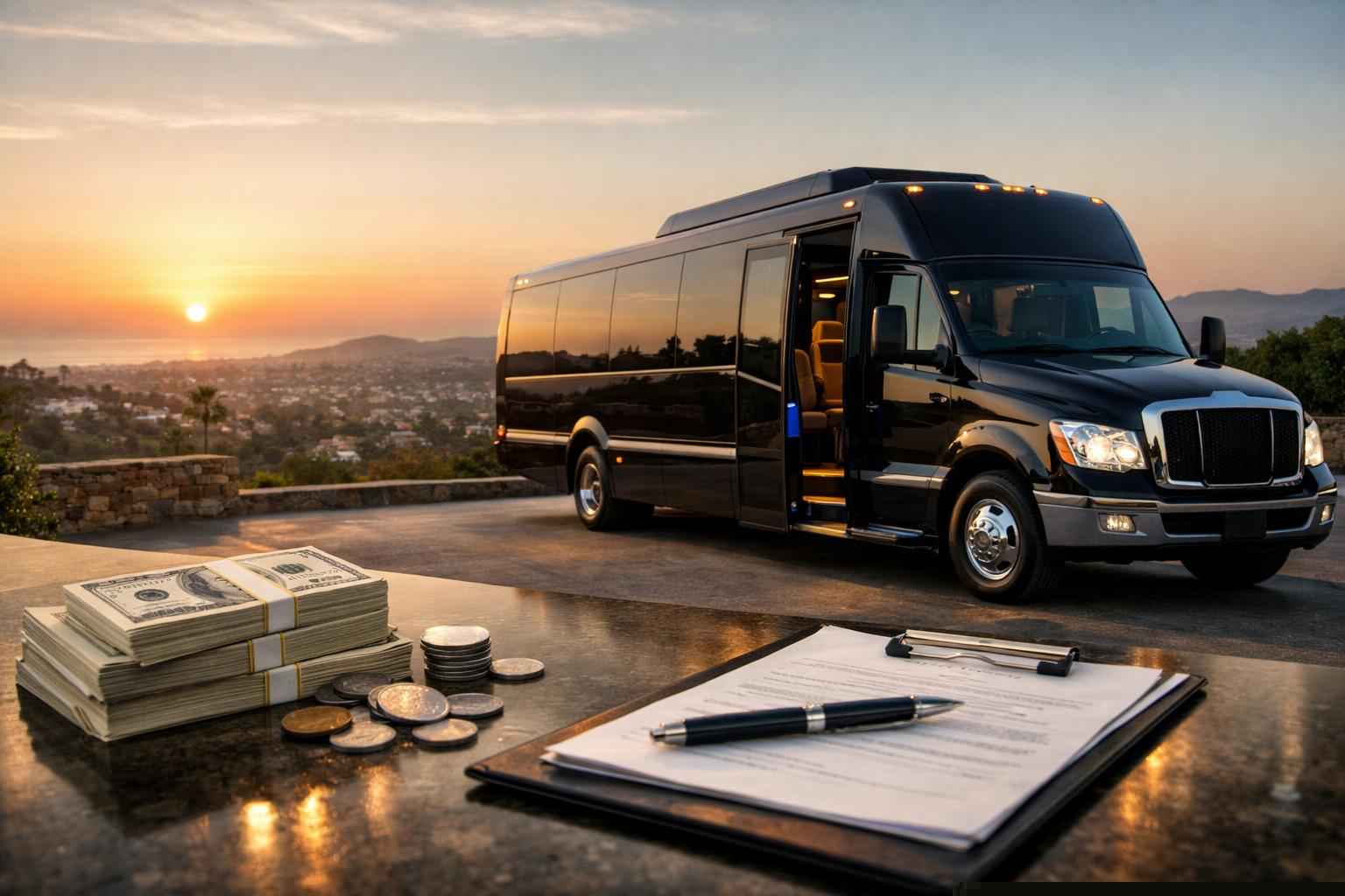 Shuttle Bus Rental Prices In Vista Ca