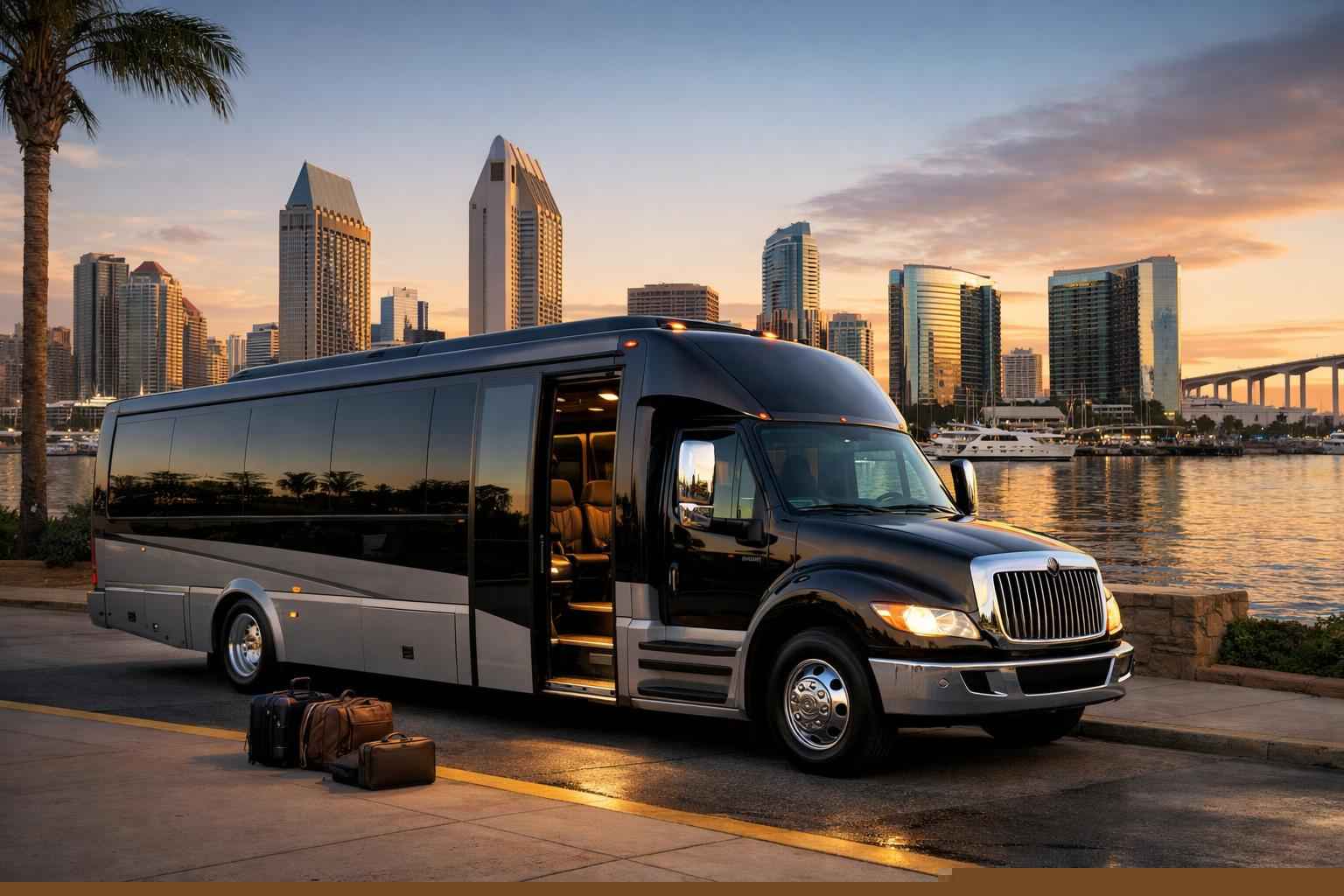 Shuttle Bus Rental San Diego Ca