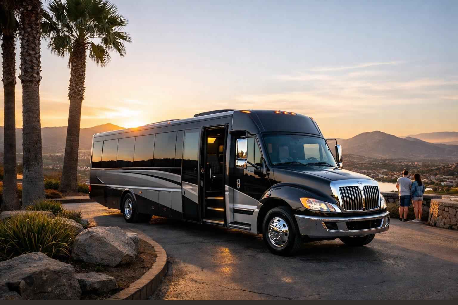 Shuttle Bus Rental Santee Ca