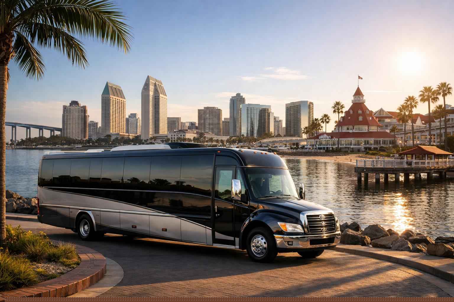 Shuttle Bus Rental Services In Coronado California