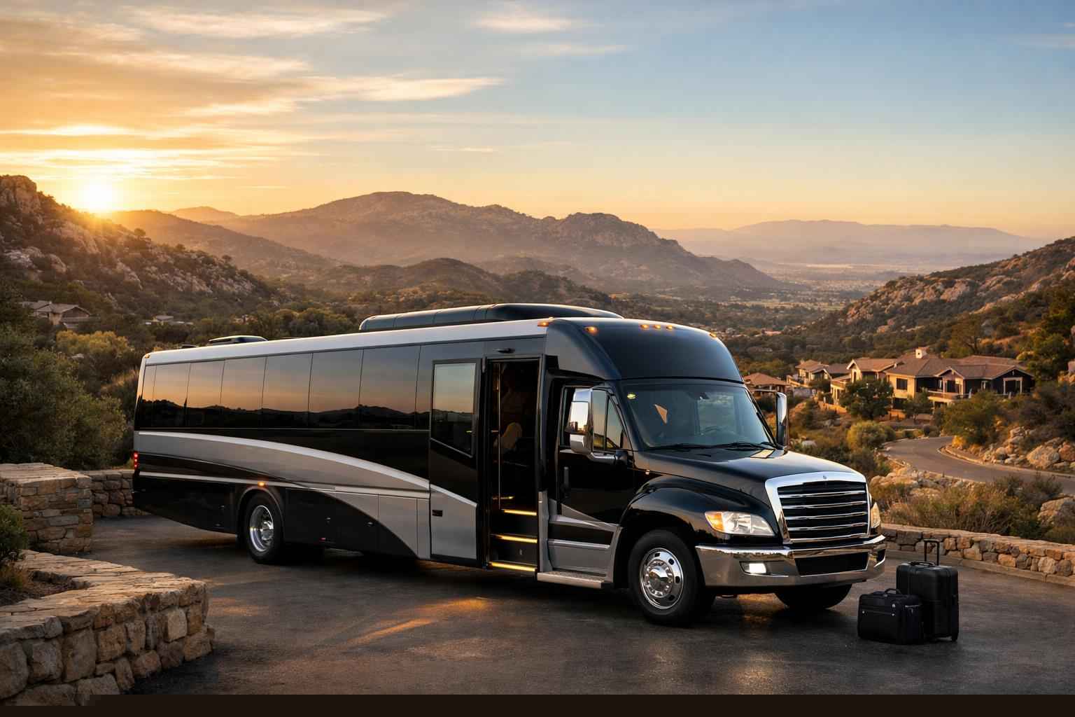 Shuttle Bus Rental Services In Granite Hills California