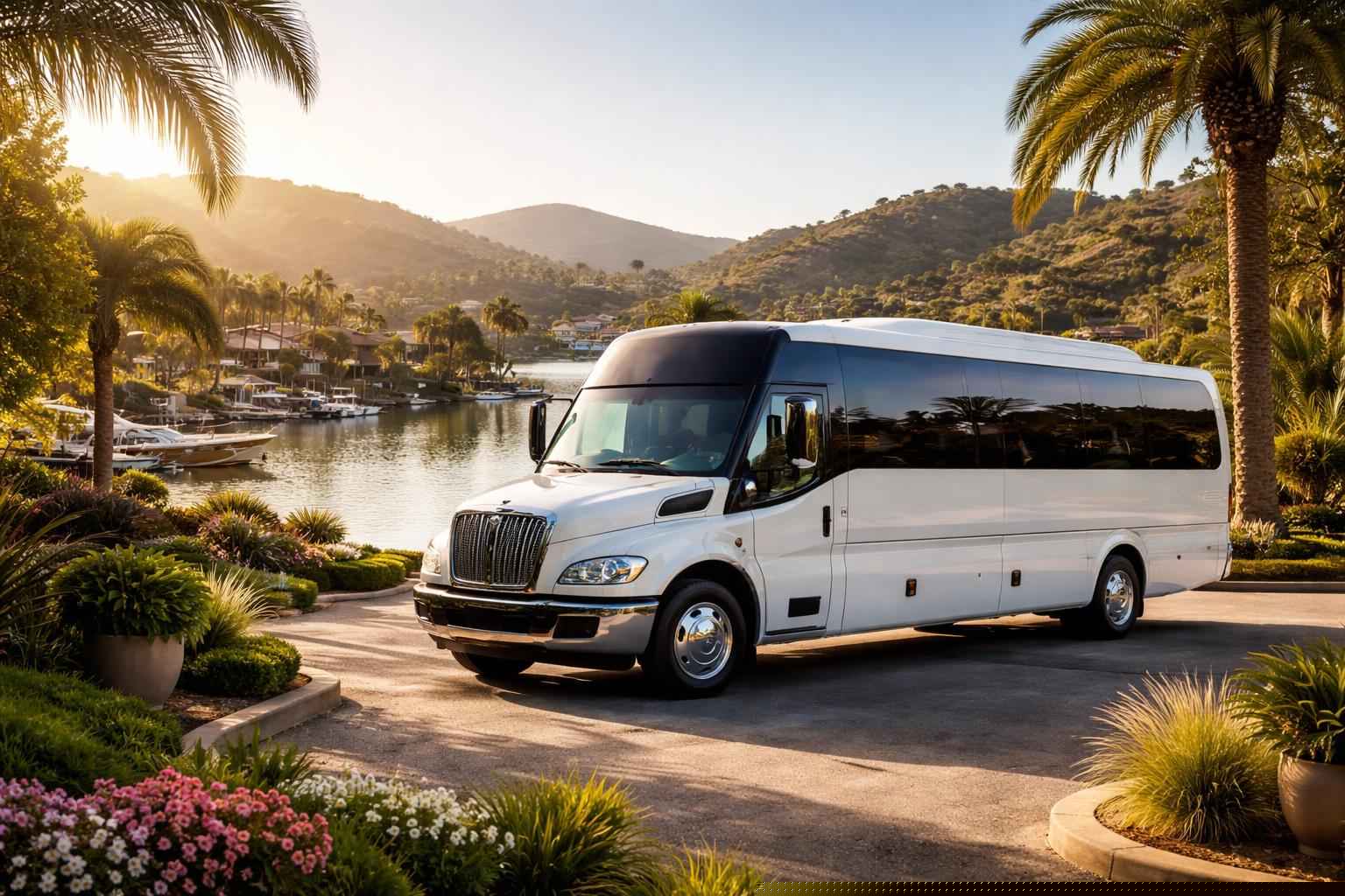 Shuttle Bus Rental Services In Lake San Marcos California