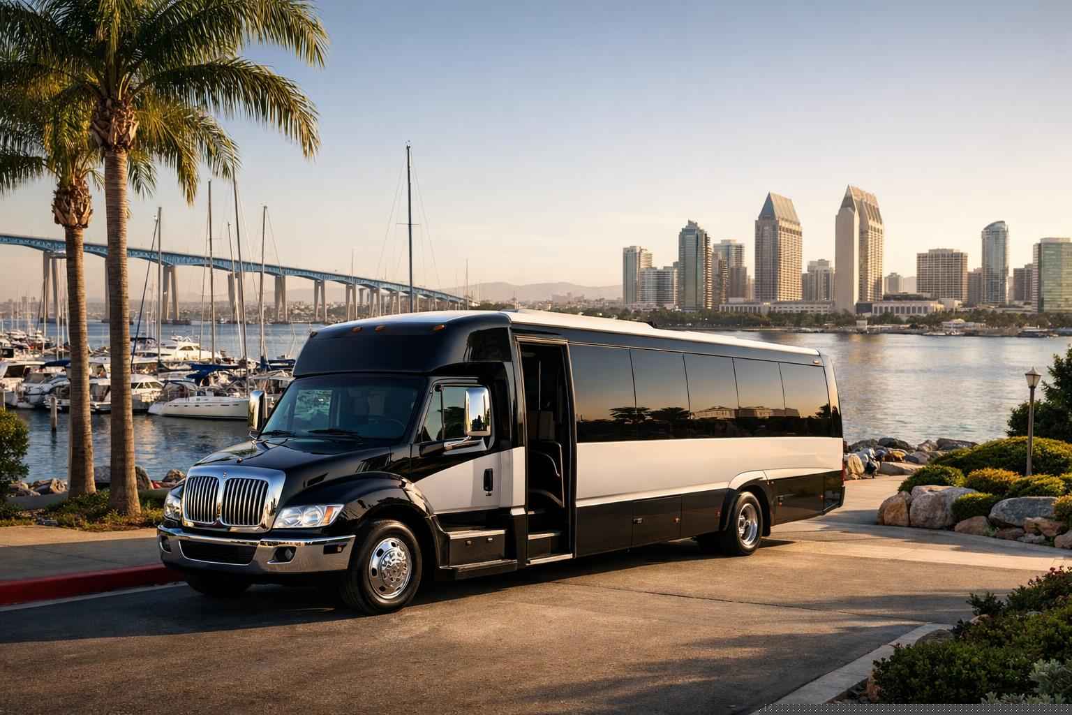 Shuttle Bus Rental Services In National City California