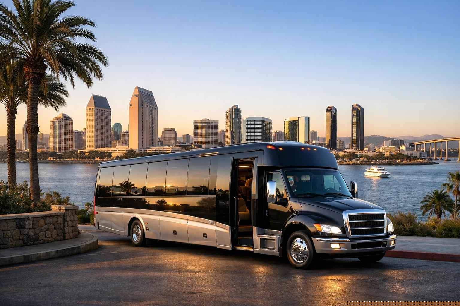 Shuttle Bus Rental Services In San Diego California