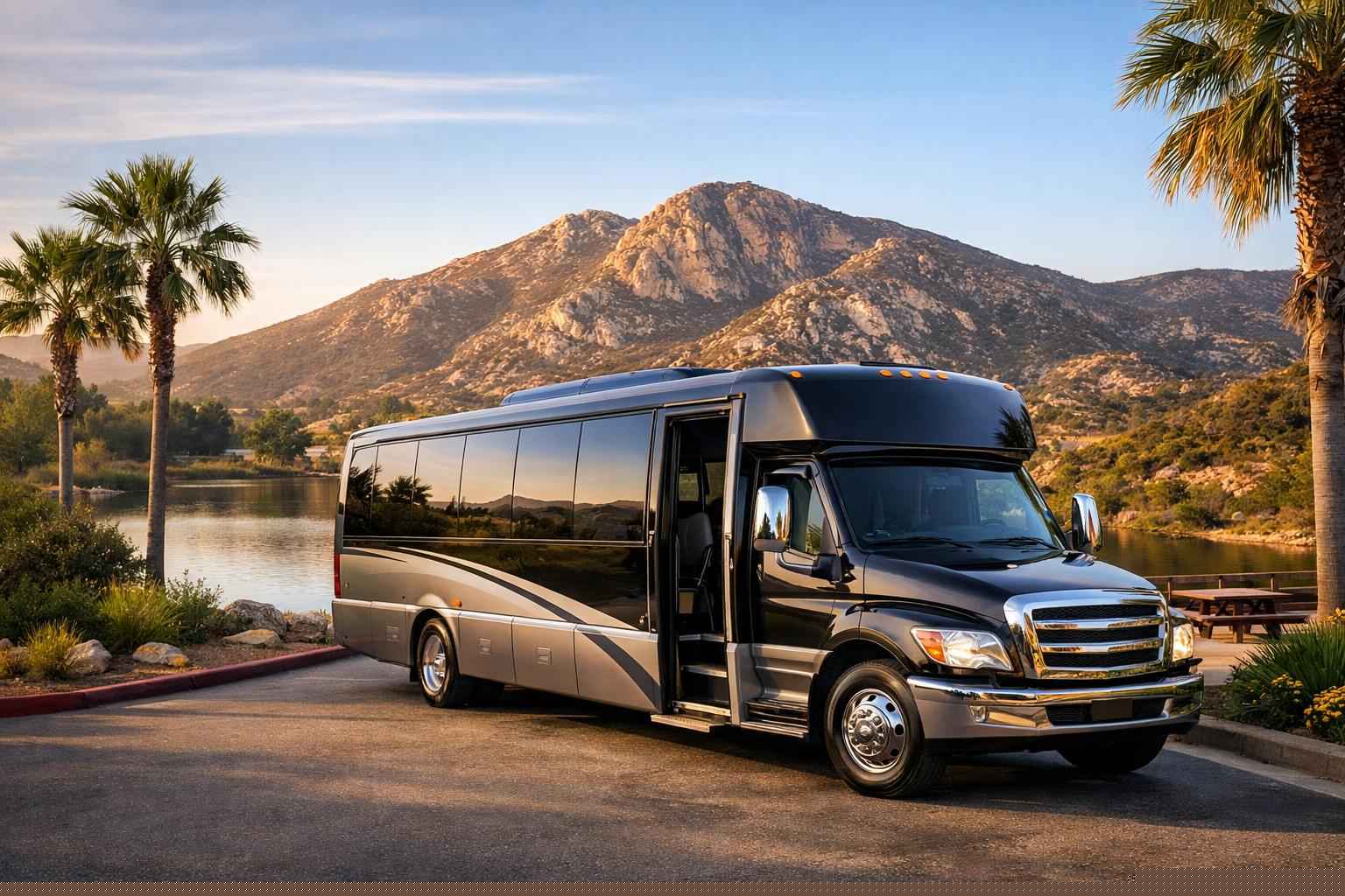 Shuttle Bus Rental Services In Santee California