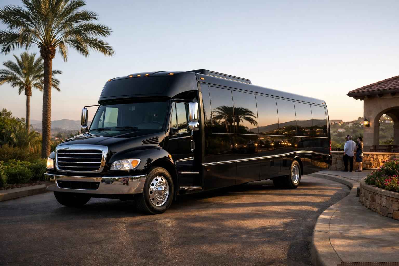 Shuttle Bus Rental Services In Vista California
