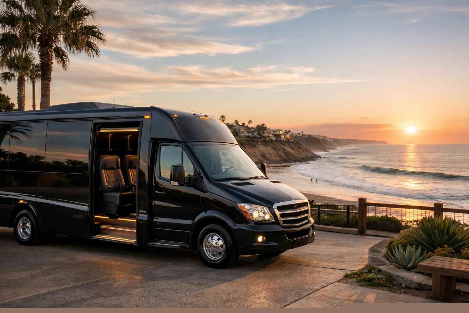 Shuttle Bus Rental Solana Beach Ca