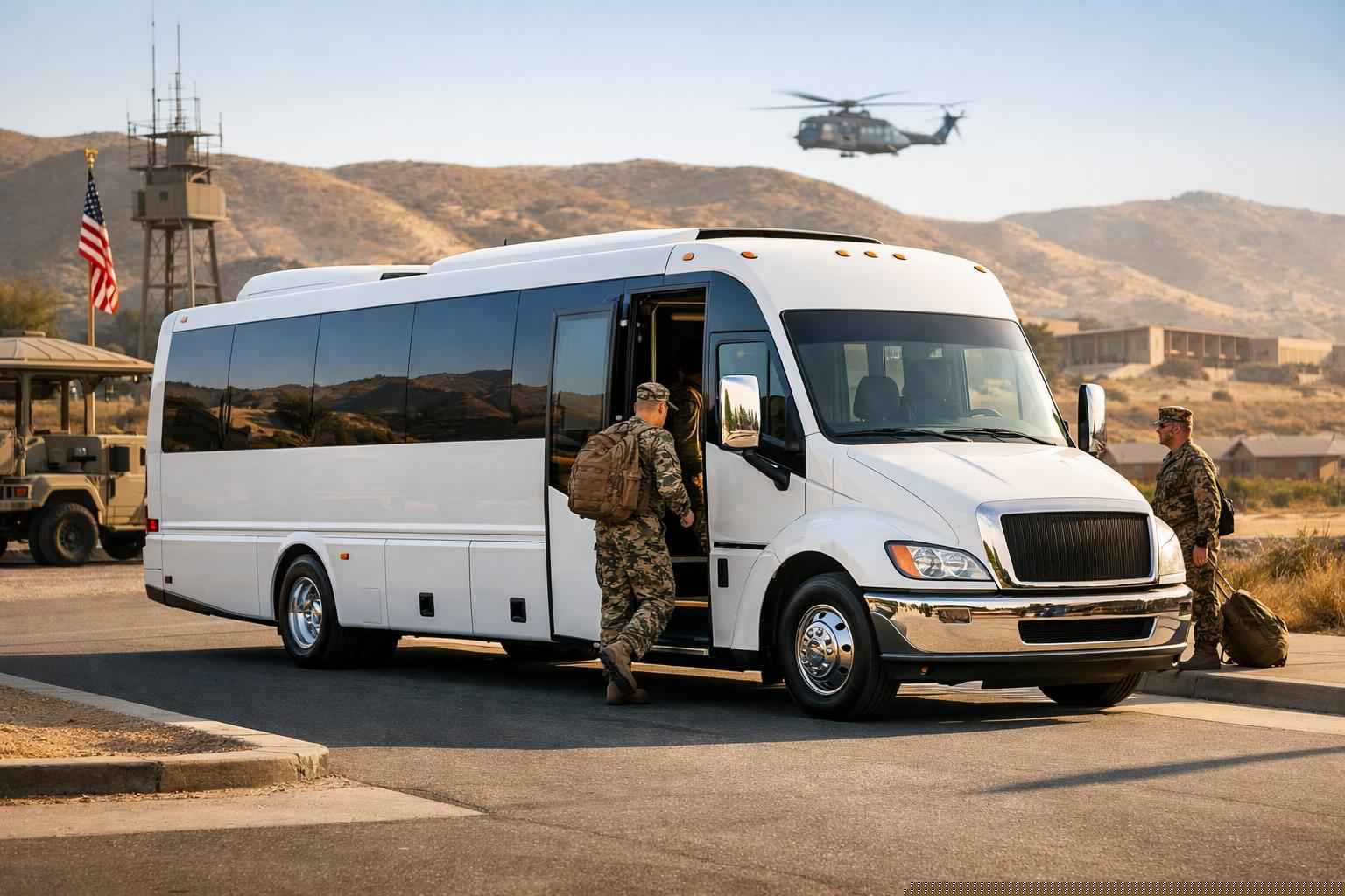 Shuttle Bus Service Camp Pendleton South Ca