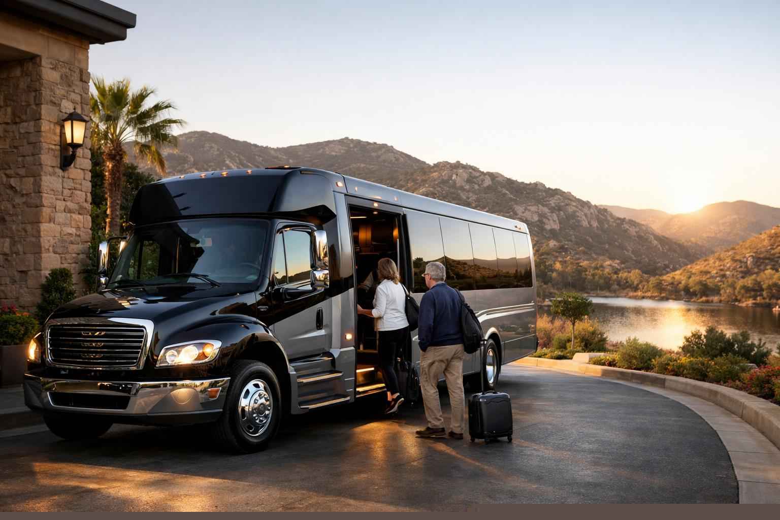 Shuttle Bus Rental In Poway California Shuttle Bus Service Poway Ca