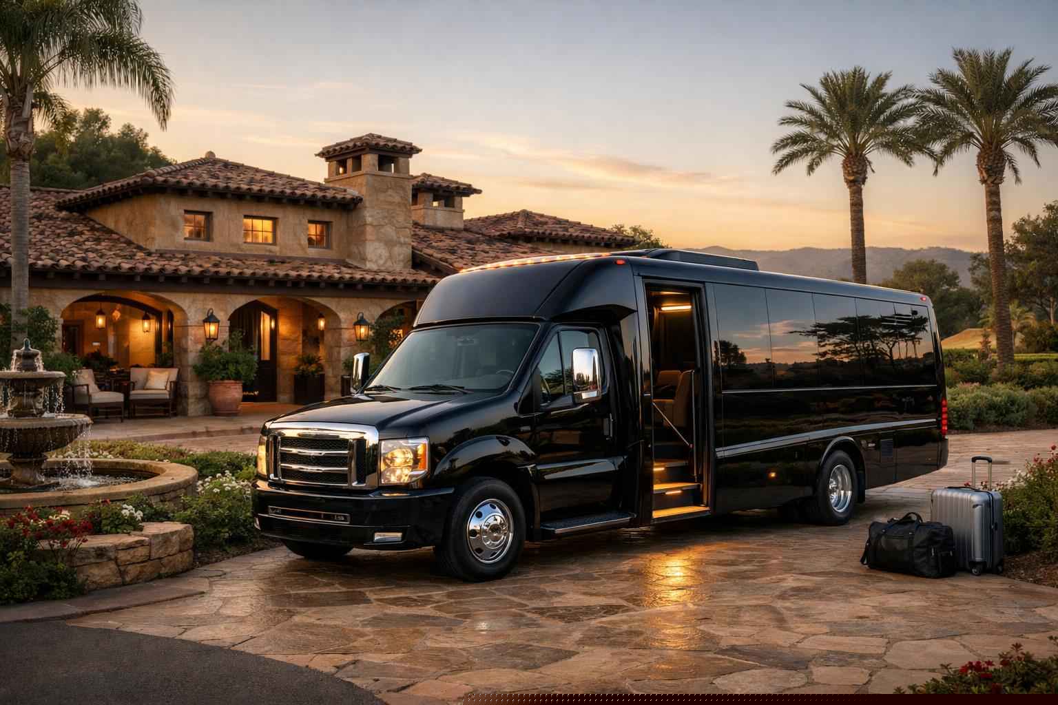 Shuttle Bus Rental In Rancho Santa Fe California Shuttle Bus Service Rancho Santa Fe Ca