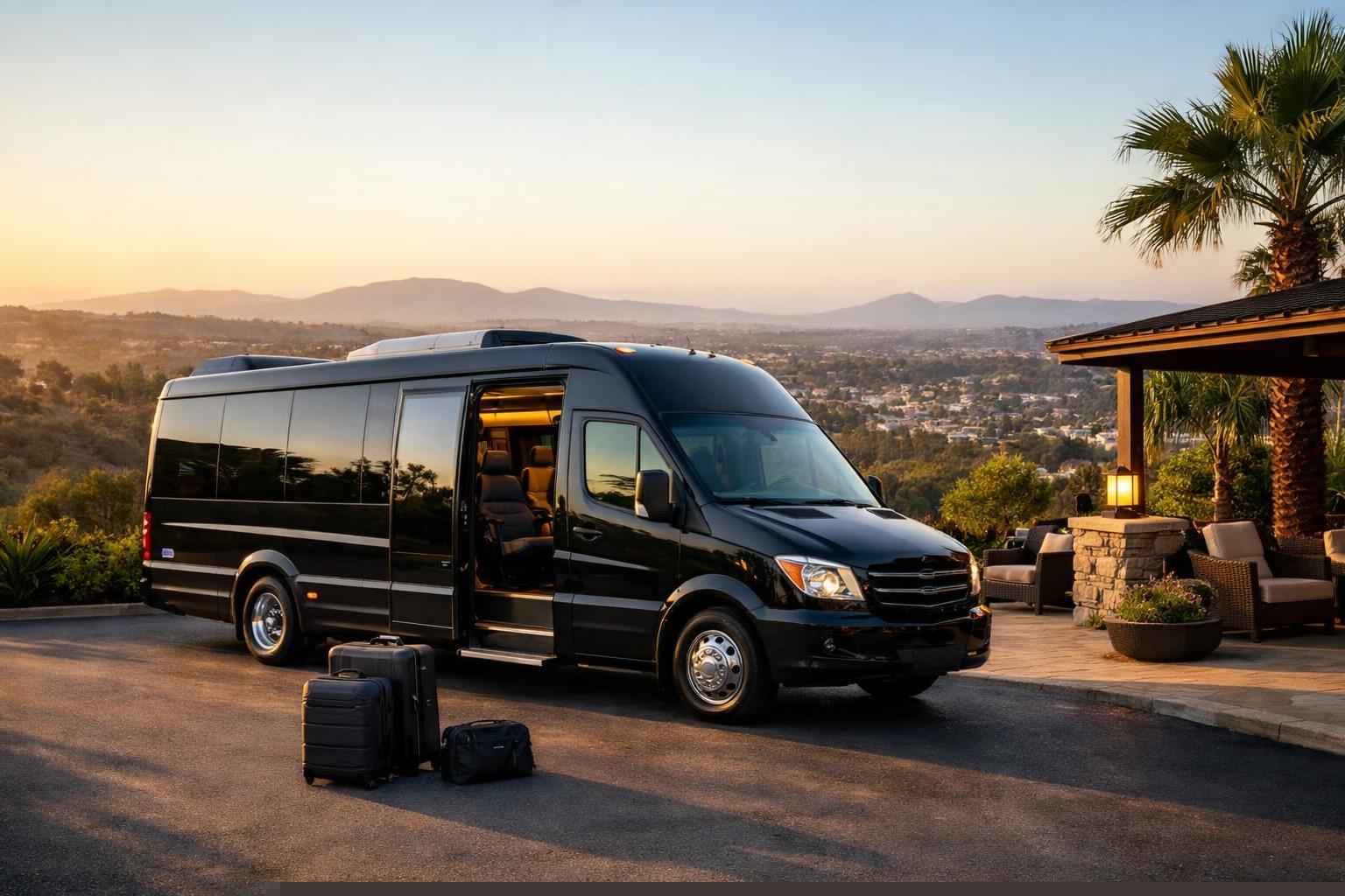 Shuttle Bus Service Vista Ca