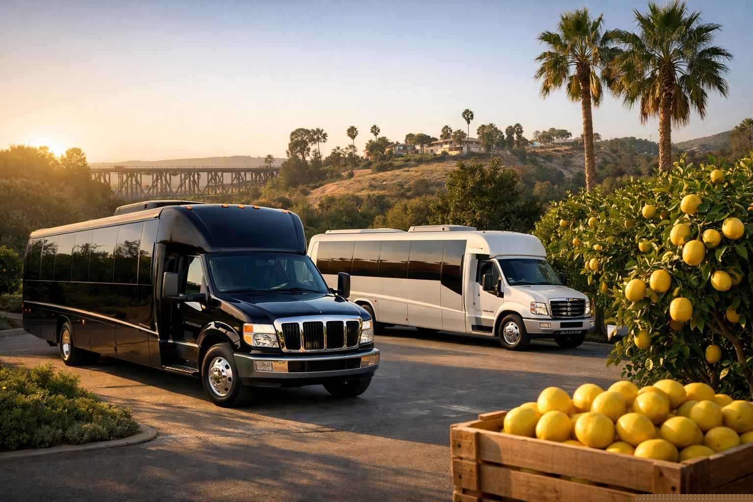 Shuttle Buses In Lemon Grove California