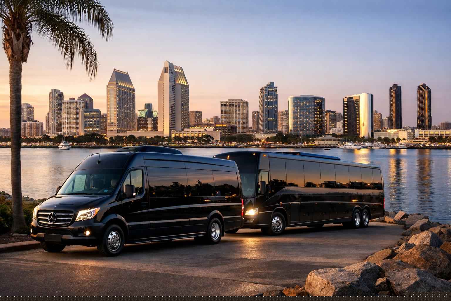 Shuttle Buses In San Diego California