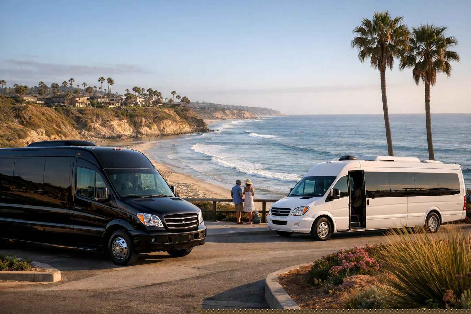 Shuttle Buses In Solana Beach California
