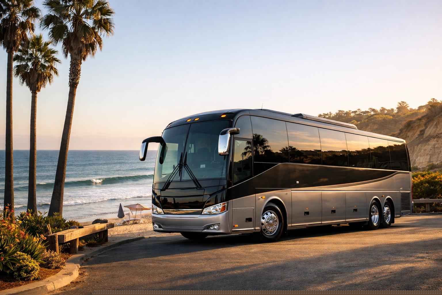 Bus Rental In Solana Beach California Solana Beach California Bus Rental