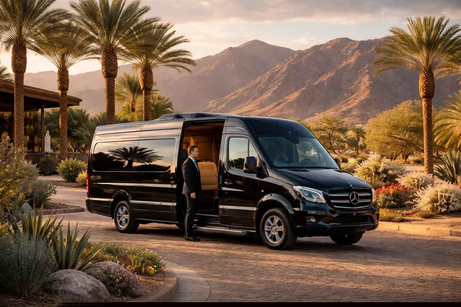 Sprinter Van Rental Services With Driver In Borrego Springs California