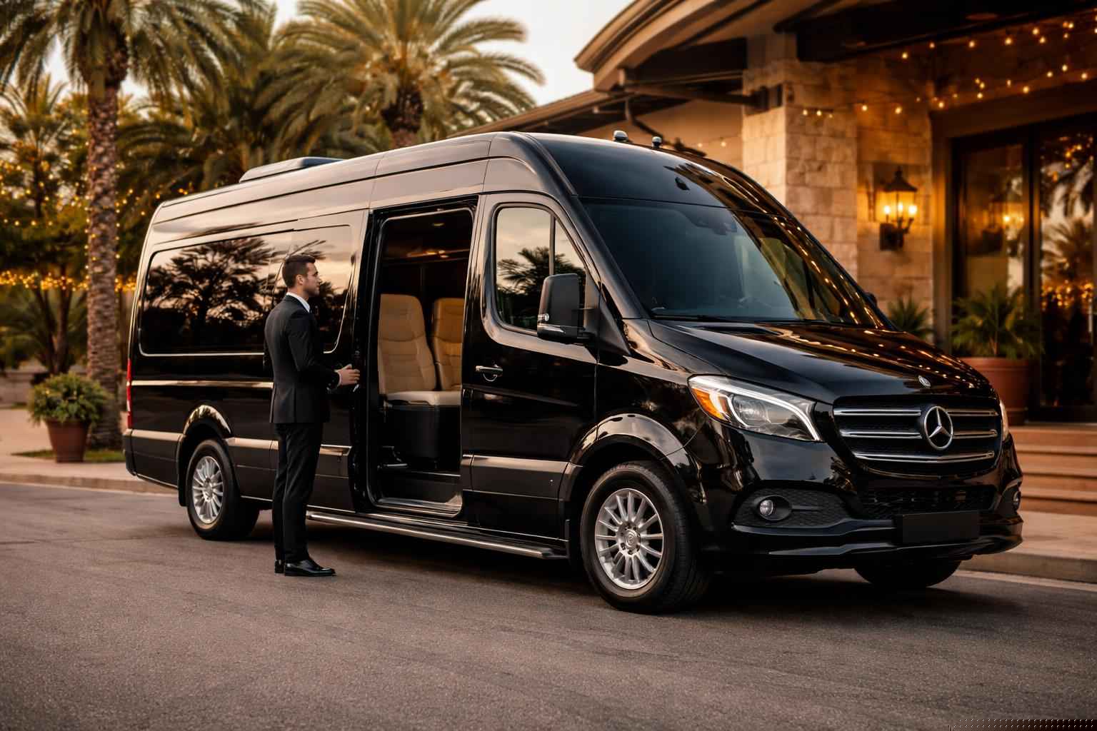 Sprinter Van Rental Services With Driver In Bostonia California