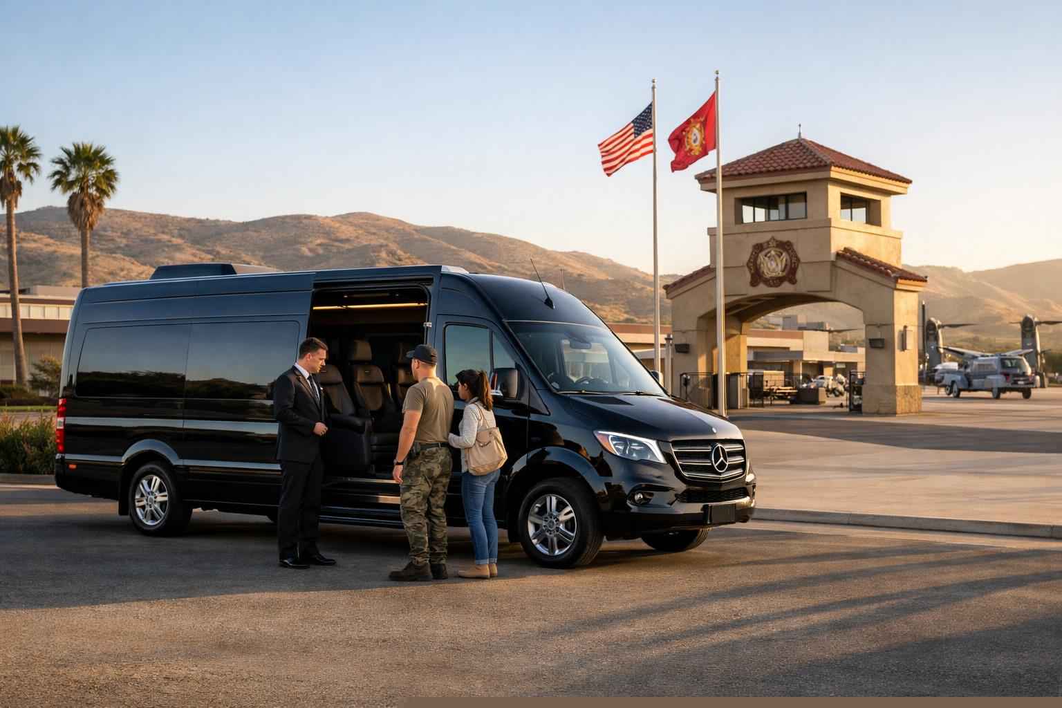 Sprinter Van Rental With Driver In Camp Pendleton Mainside California Sprinter Van Rental Services With Driver In Camp Pendleton Mainside California