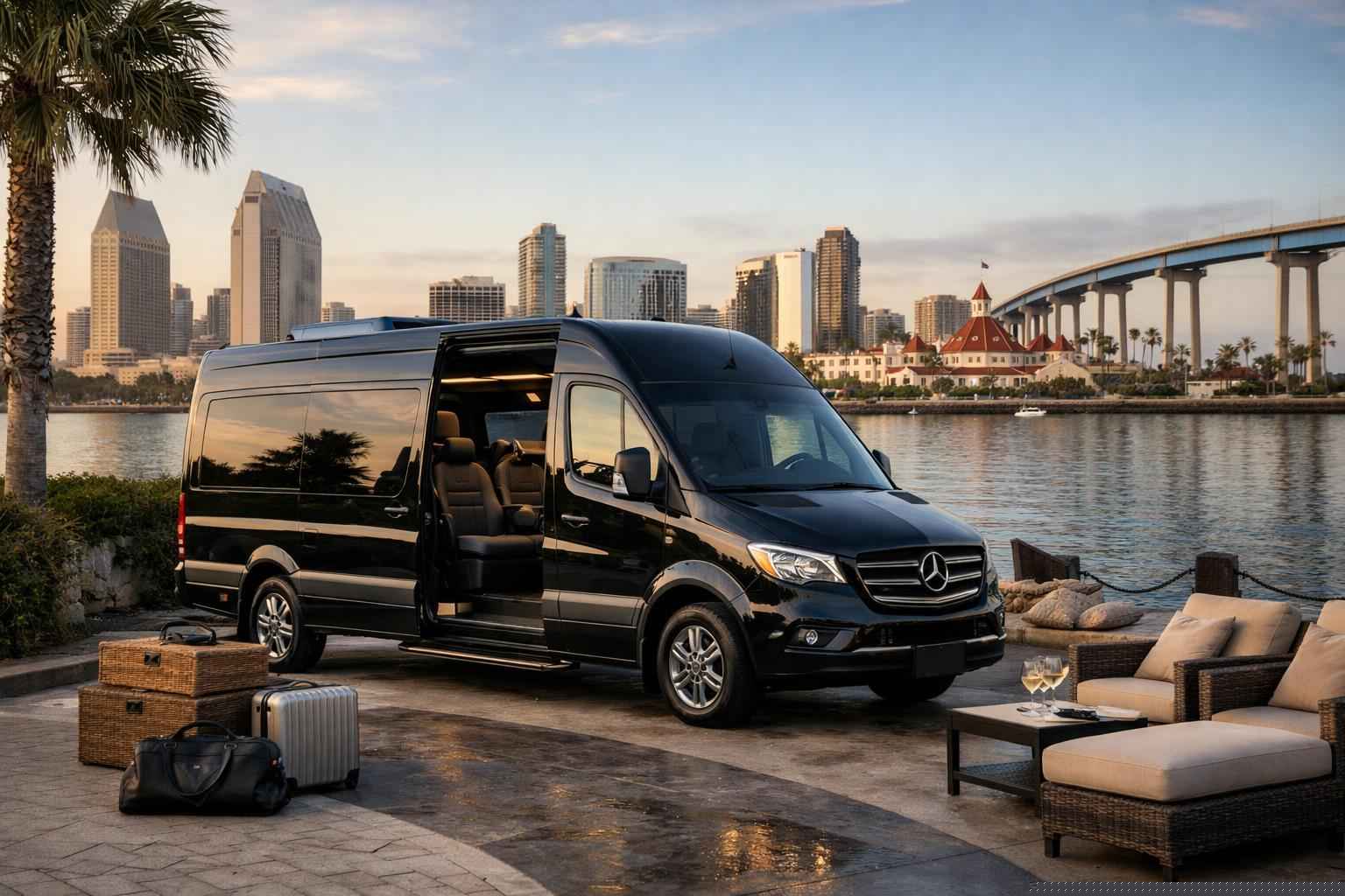 Sprinter Van Rental With Driver Coronado Ca