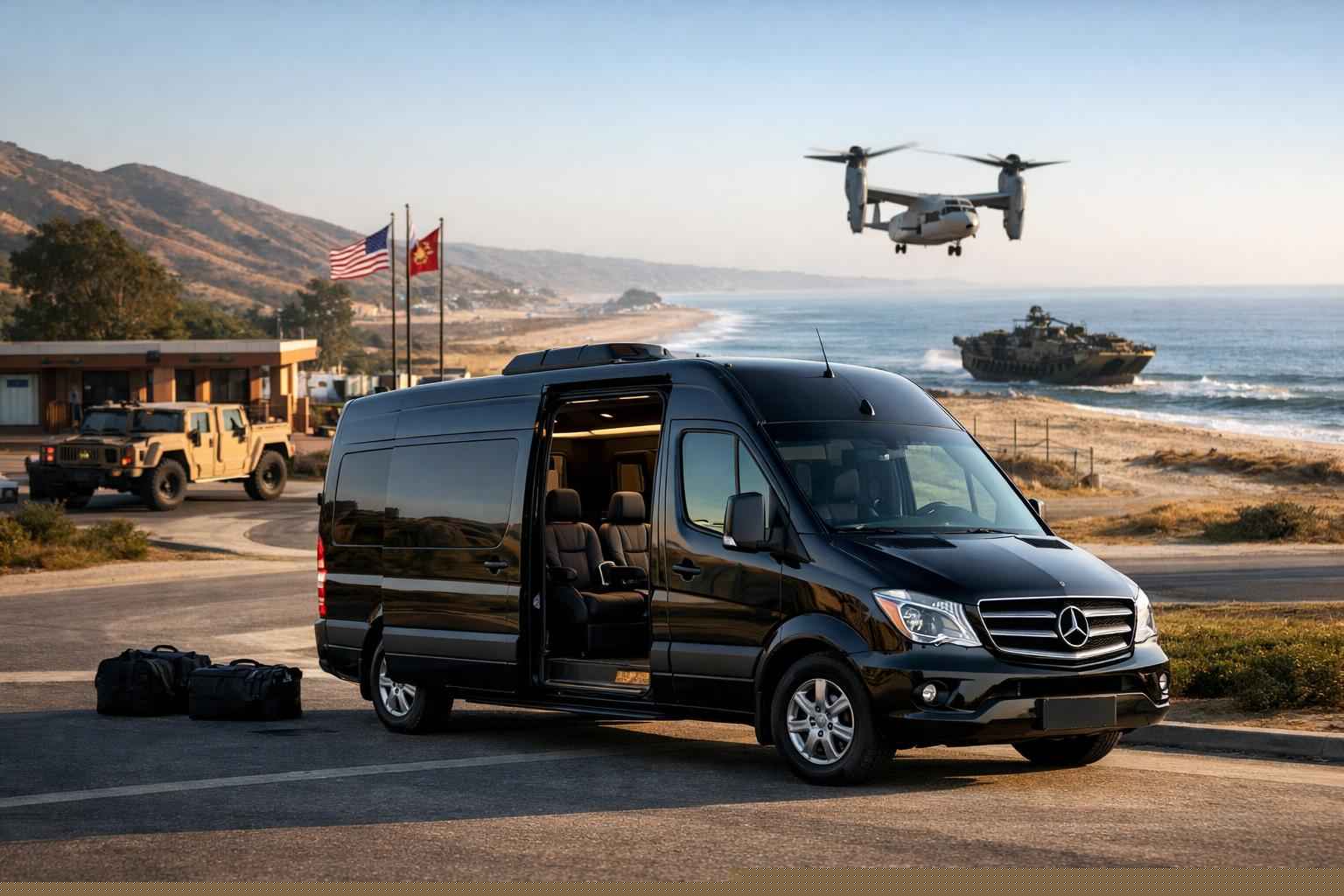 Sprinter Van Rental With Driver Near Me Camp Pendleton South Ca