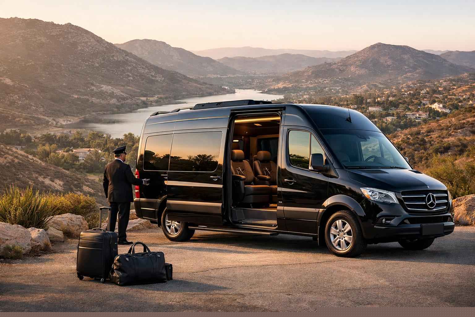 Sprinter Van Rental With Driver In Poway California Sprinter Van Rental With Driver Near Me Poway Ca