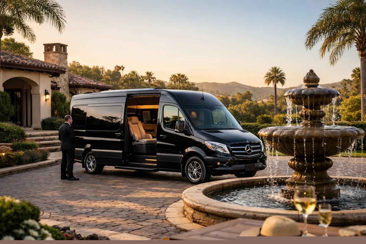 Sprinter Van Rental With Driver In Rancho Santa Fe California Sprinter Van Rental With Driver Near Me Rancho Santa Fe Ca