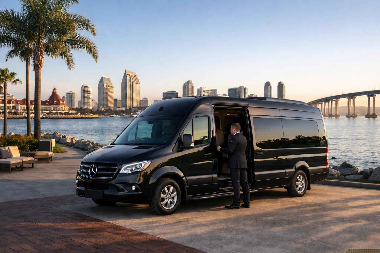 Sprinter Van Rental With Driver Services In Coronado California