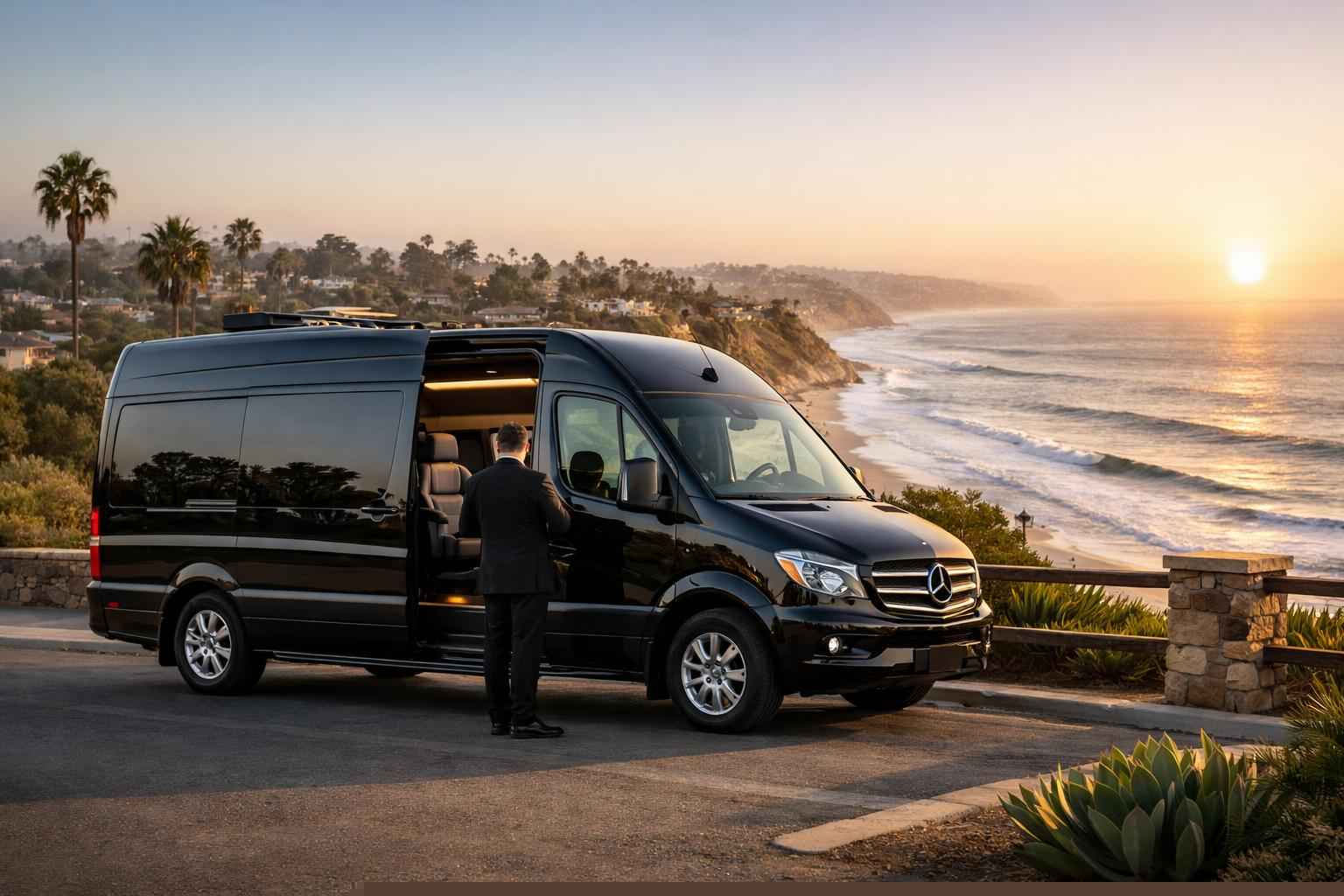 Sprinter Van Rental With Driver Services In Encinitas California