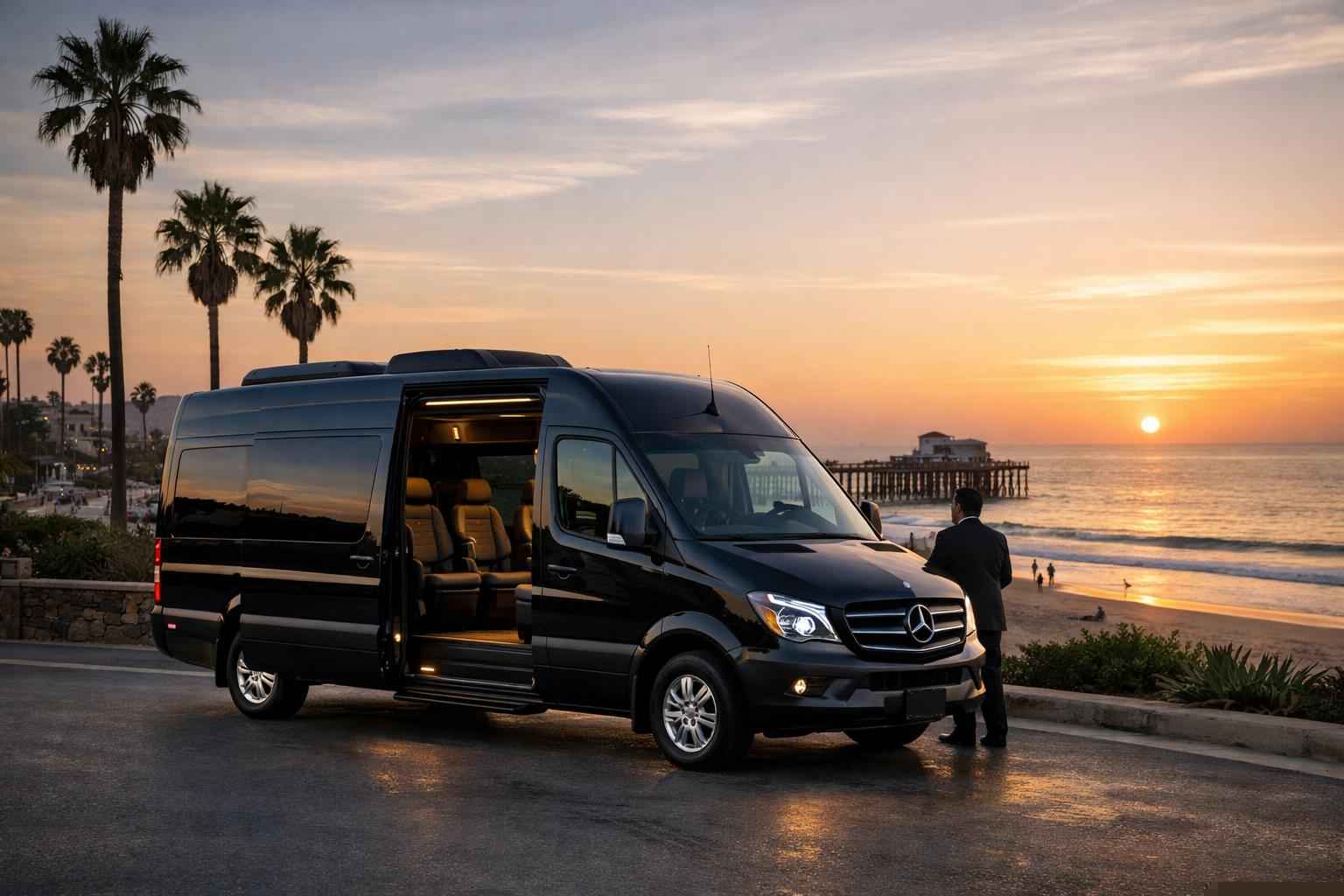 Sprinter Van Rental With Driver Services In Oceanside California