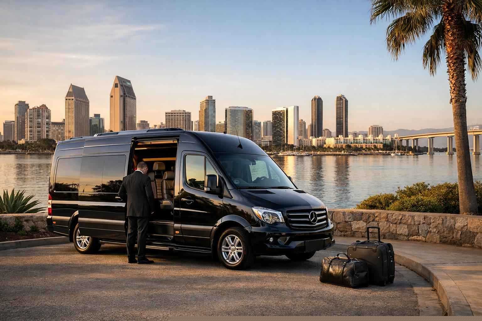 Sprinter Van Rental With Driver Services In San Diego California