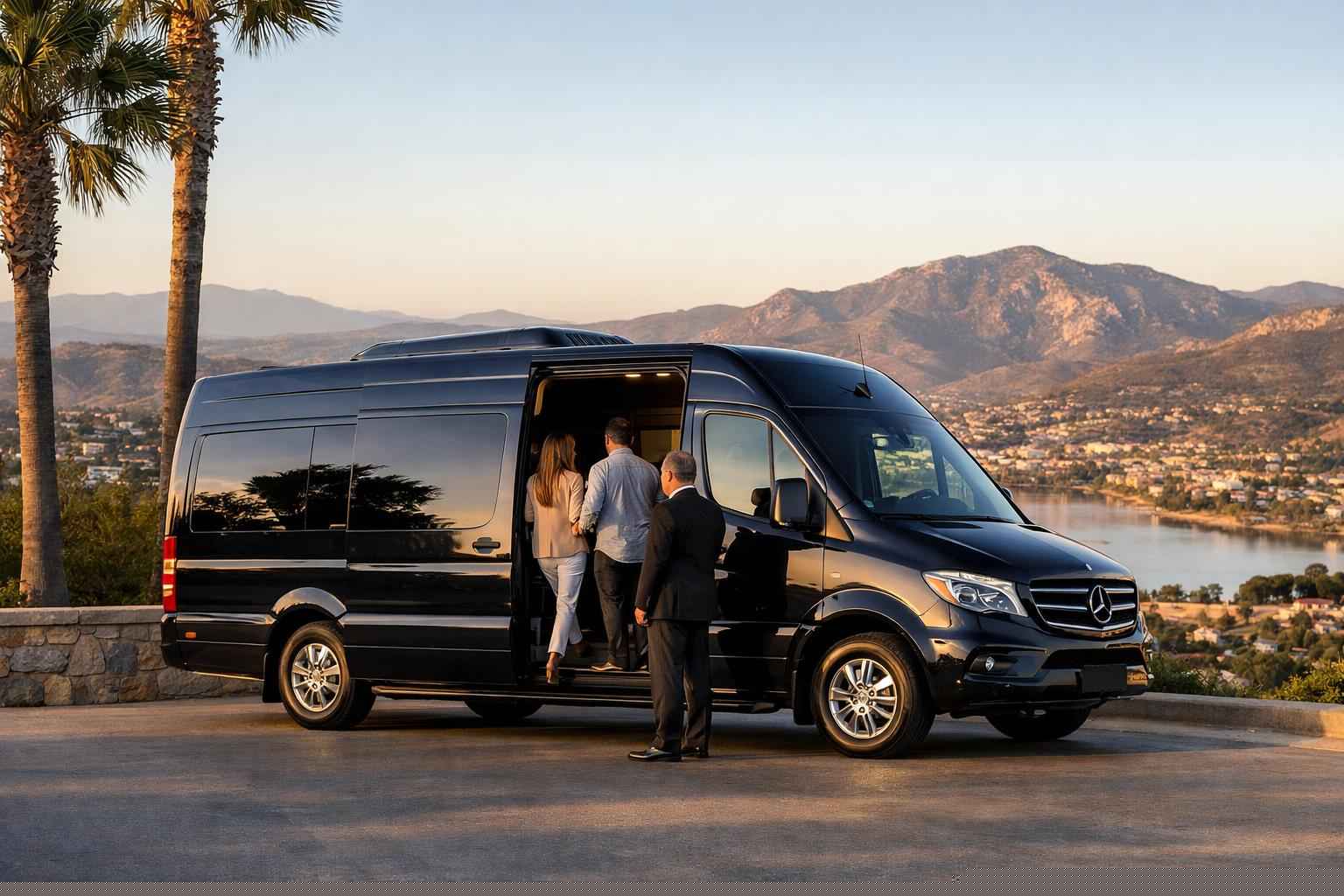 Sprinter Van Rental With Driver Services In San Marcos California