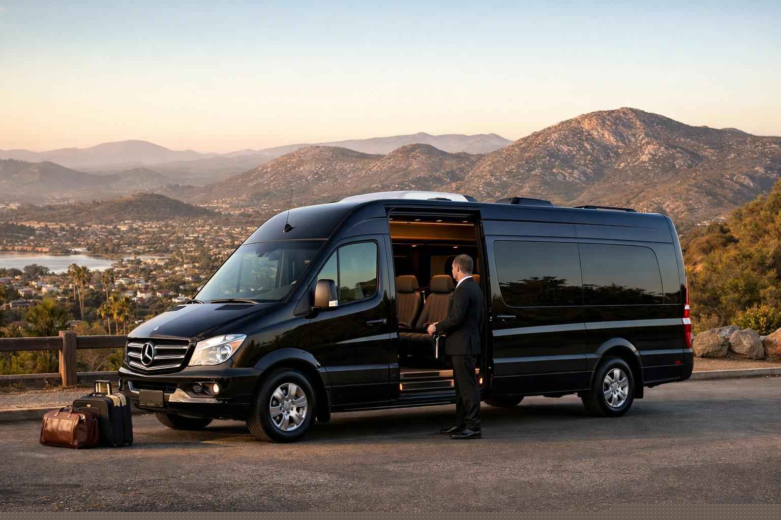 Sprinter Van Rental With Driver Services In Santee California