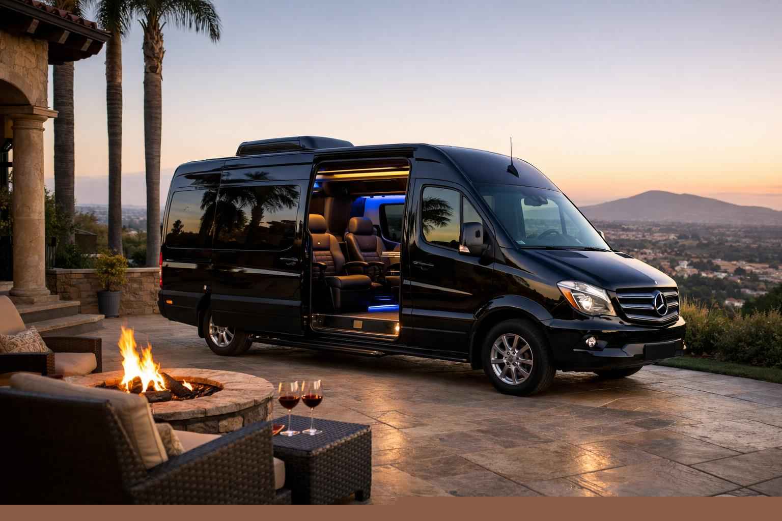 Sprinter Van Rental With Driver Vista Ca