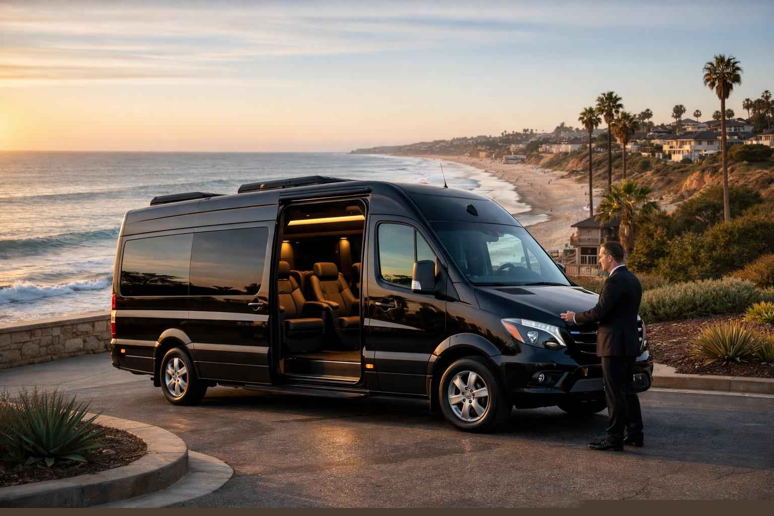 Sprinter Van Service With Driver Carlsbad Ca