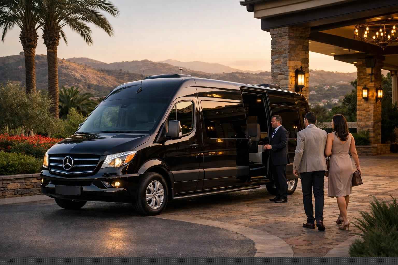 Sprinter Van Service With Driver Escondido Ca