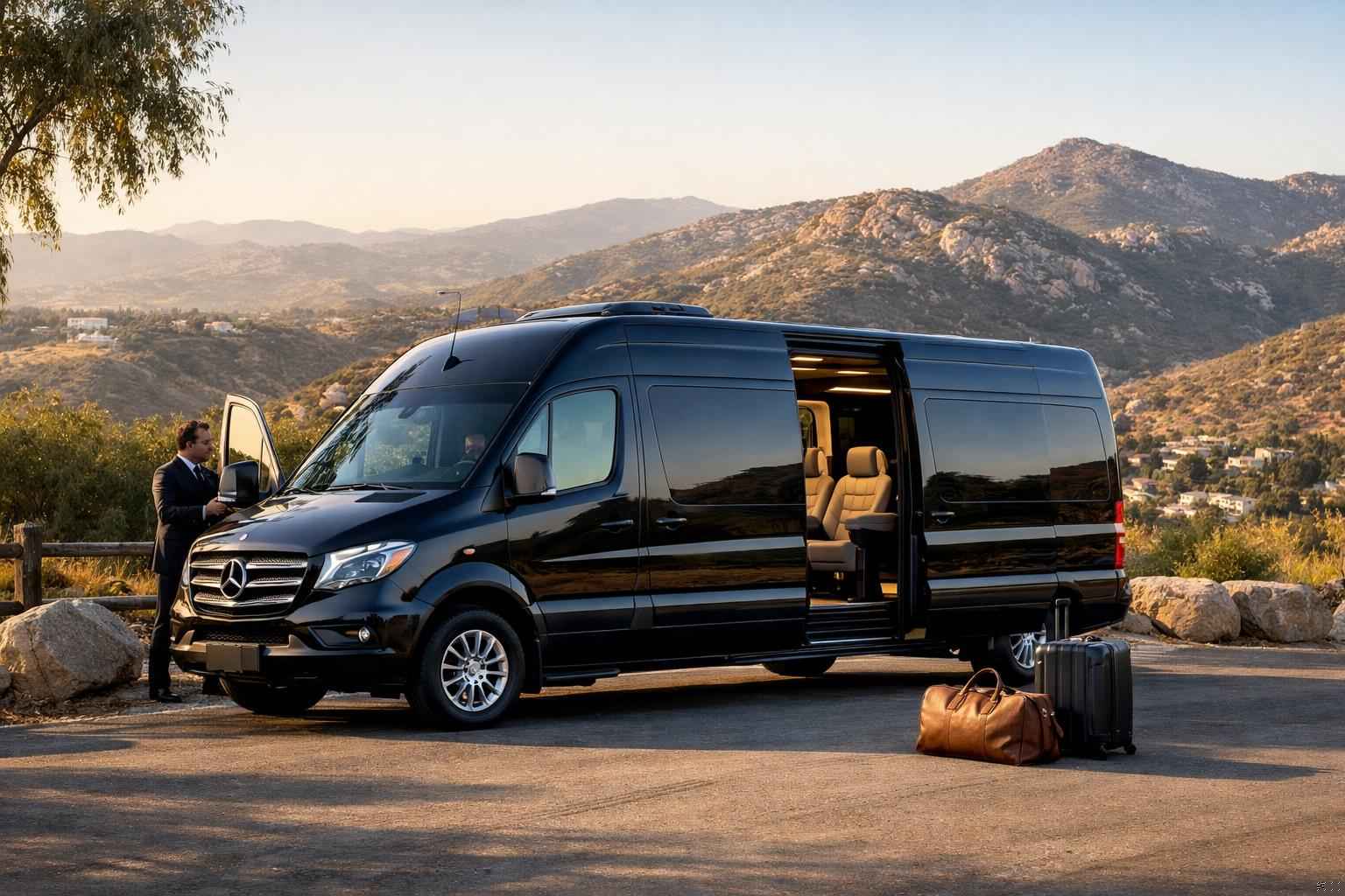 Sprinter Van Rental With Driver In Granite Hills California Sprinter Van Service With Driver Granite Hills Ca