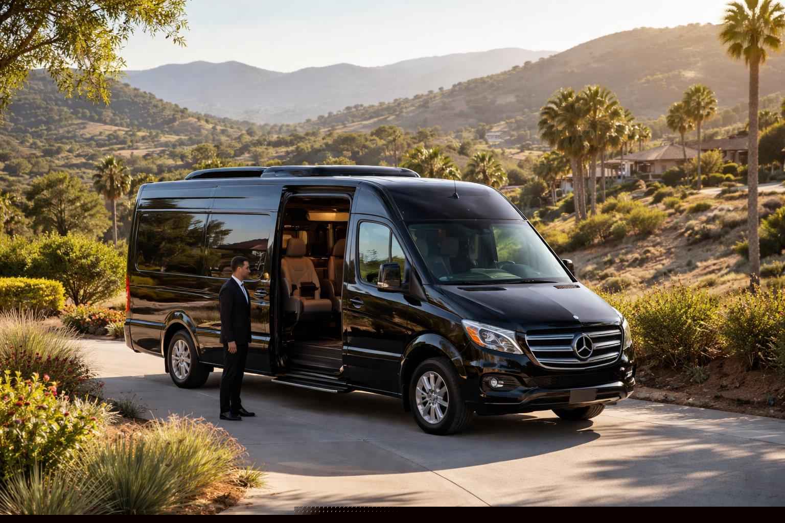 Sprinter Van Service With Driver In Hidden Meadows Ca