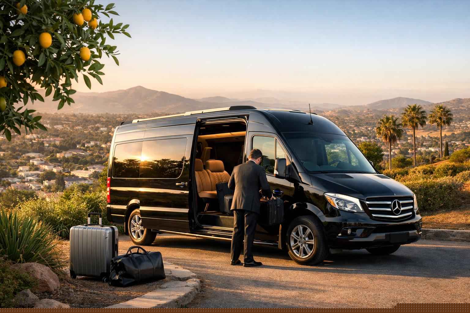 Sprinter Van Rental With Driver In Lemon Grove California Sprinter Van Service With Driver Lemon Grove Ca
