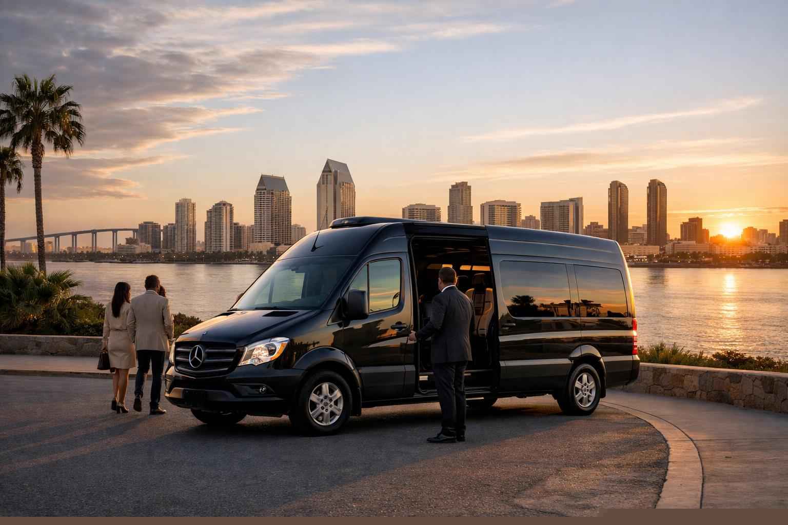 Sprinter Van Service With Driver San Diego Ca