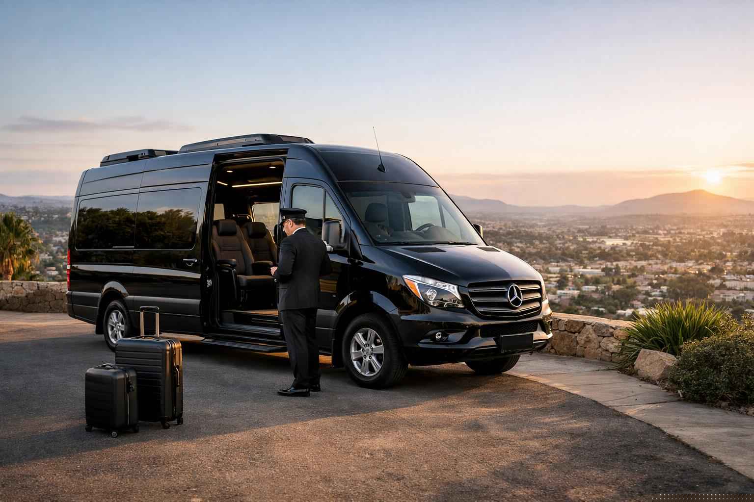 Sprinter Van Service With Driver Vista Ca