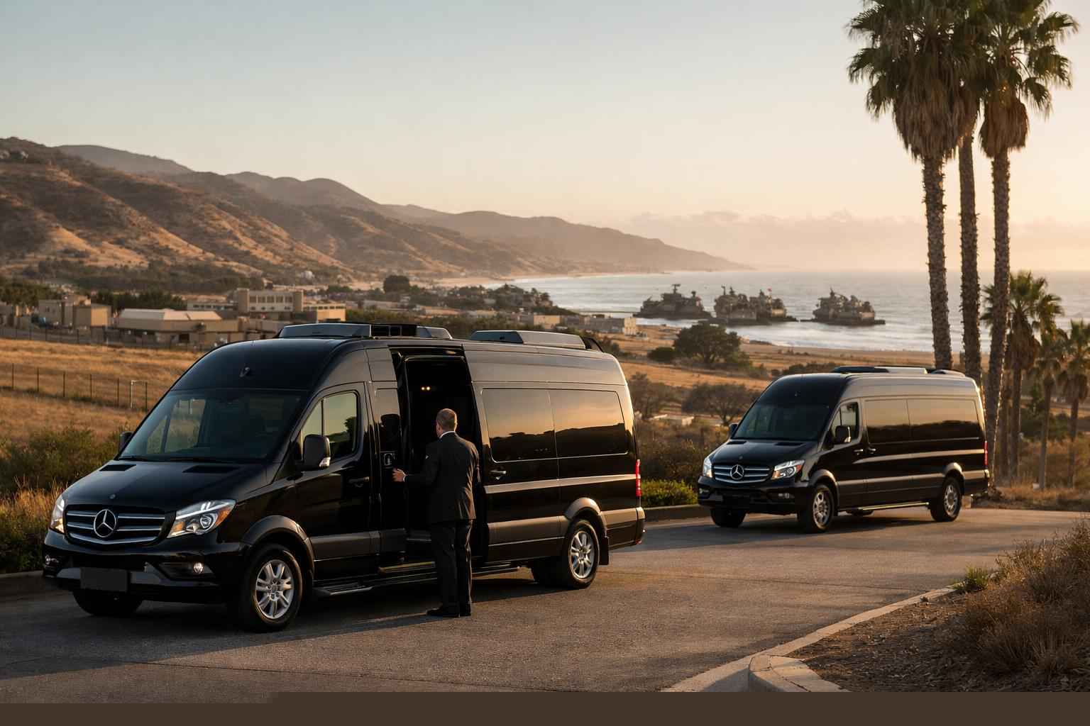 Sprinter Vans With Driver In Camp Pendleton South California