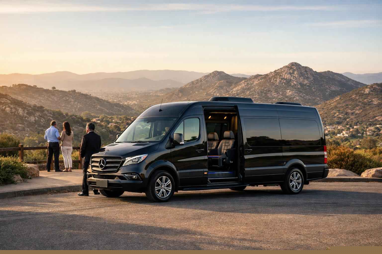 Sprinter Van Rental With Driver In Poway California Sprinter Vans With Driver In Poway California