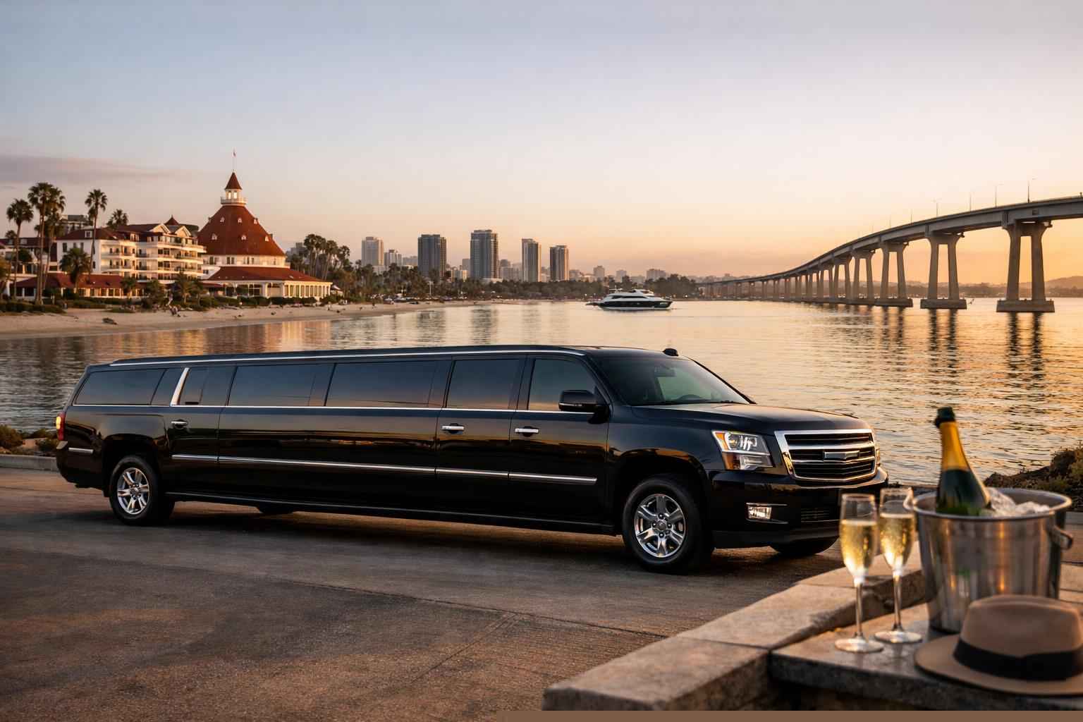 Suv Limousine In Coronado California Suv Limousine Coronado Ca