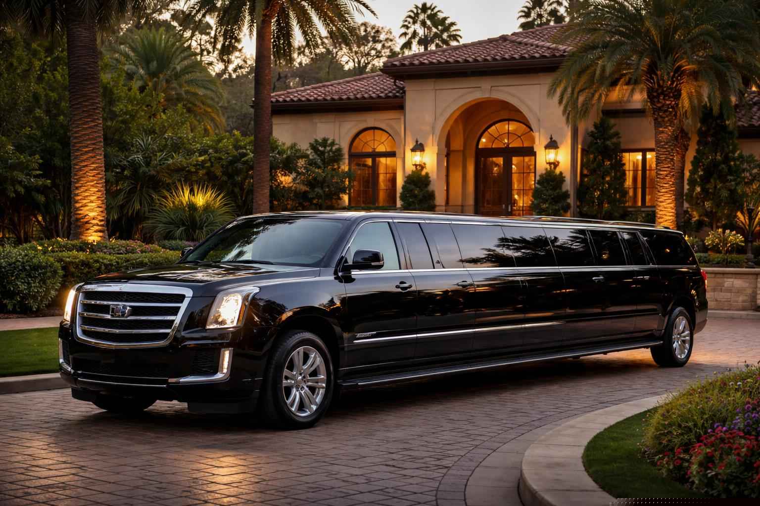 Suv Limousine In Fairbanks Ranch Ca